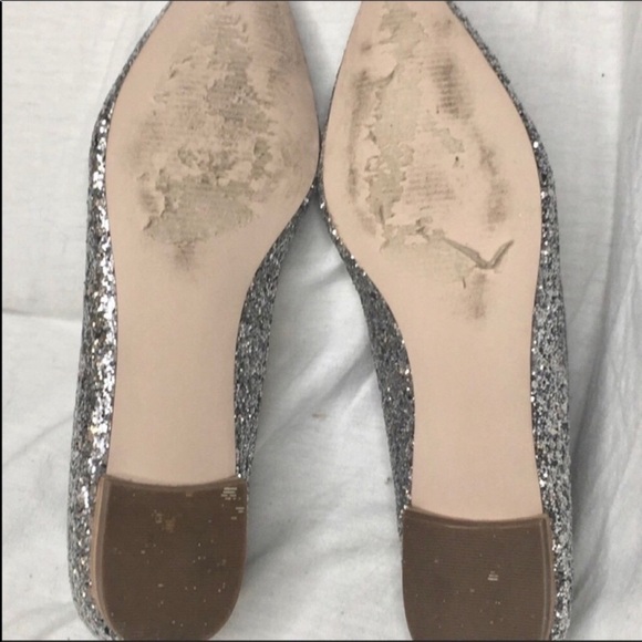 SOLE SOCIETY Cammila Silver "HiFive Glitter" - Picture 5 of 8